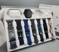 i20 Ultra Max 10-in-1 Smart Watch Bundle